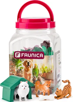 Obrázok produktu pre Sada figúrok domácich zvierat v MEGA tube - Domáce zvieratá