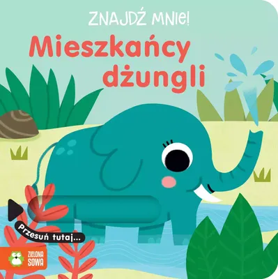 Obrázok produktu pre Mieszkańcy dżungli Interaktywna książeczka dla dzieci