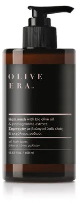 Produktbild von Olive Era Hair Wash Bio-Olivenöl 400ml | Sanfte Pflege & Glanz Pomegranate