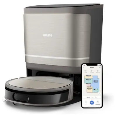 Produktbild von Philips HomeRun 9000 Series, Staubbeutel, Grau, Staubbeutel, Acrylnitril-Butadien-Styrol (ABS), 0,21 l, Ladend