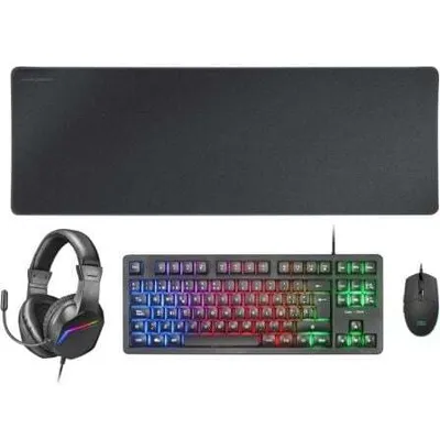 Produktbild von Mars Gaming Pack MCP-RGB3/ RGB Tastatur + Optische Maus + XXL Mauspad + Kopfhörer