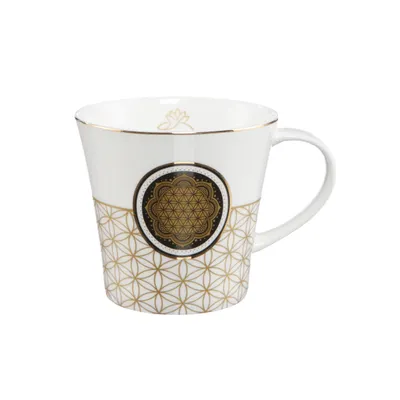 Produktbild von Goebel Blume des Lebens Weiß Kaffee-/Teebecher