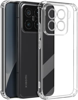 Immagine prodotto di Mayaxess, Custodia antiurto per Xiaomi 15 con angoli rinforzati, trasparente