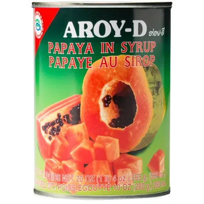 Zdjęcie produktu dla AROY-D Papaja w syropie 565g