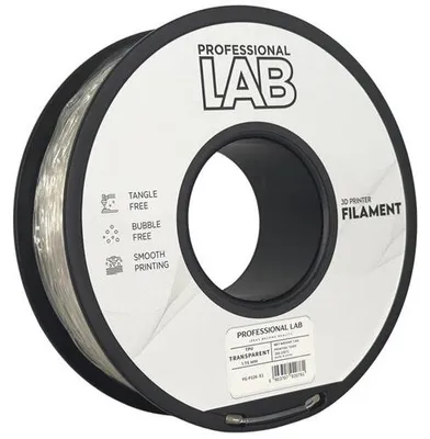 Zdjęcie produktu dla Filament Prof. Lab Tpu 1.75Mm 1Kg Przezroczysty | Transparent