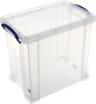 Produktbild von Really Useful Box Aufbewahrungsbox 19 Liter transparent