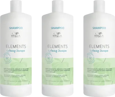 Produktbild von Elements Calming Shampoo 3x1000 ml