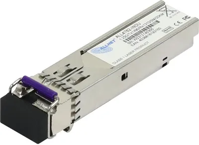Zdjęcie produktu dla ALLNET ALL4762-INDU, Swiatłowód, 1000 Mbit/s, mini-GBIC/SFP, LC, 9/125 µm, 20000 m