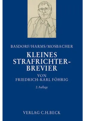 Produktbild von Kleines Strafrichter-Brevier