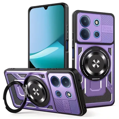 Obrázok produktu pre Techsuit - RuggedCam puzdro pre Xiaomi Redmi 15C 4G / Redmi 15C 5G – fialové