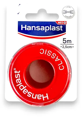Produktbild von Hansaplast Classic, 500 x 2,5 cm, Rechteckig, 1 Stück(e)