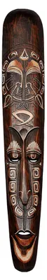 Produktbild von Wandmaske SENGE aus Holz, 100 cm, Bali
