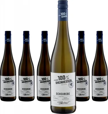 Produktbild von 6 x Für mich 100% Rheinhessen Scheurebe