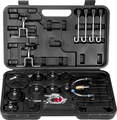 Immagine prodotto di kit di spurgo freni da 12 pezzi - Spurgo master freni - Set di adattatori per lo spurgo dei freni per la riparazione e la manutenzione dell'automobile