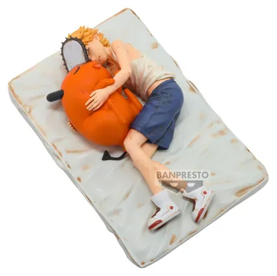 Obrázok produktu pre Figúrka Banpresto Chainsaw Man Break Time, Denji & Pochita, 14 cm