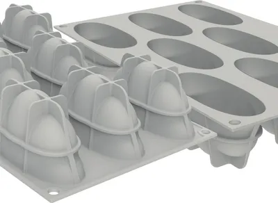Immagine prodotto di Silikomart Petal Grigio Silicone 94 ml 1 pz