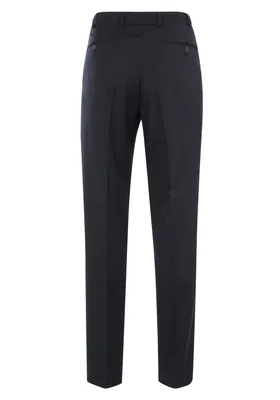 Produktbild von Brühl - Herren Flatfront Hose in Marine, Anthrazit oder Schwarz, Udine (0283003451100), Größe:88, Farbe:Marine (680)