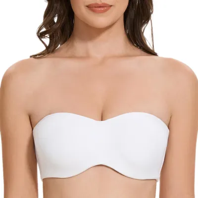 Productafbeelding van Dames Strapless Beha - Gematigde Ondersteuning - Wit