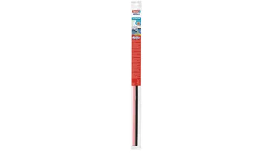 Image de tesa Moll STANDARD Rail d'étanchéité de porte, transparent, 37 mm x 1 m Joint de porte en plastique, autocollant (05433-00102-00)