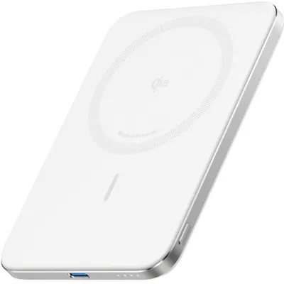 Obrázek produktu pro Externí bezdrátová baterie Anker Nano MagSafe, 5 000 mAh, Ultra-Slim, 15 W, bílá