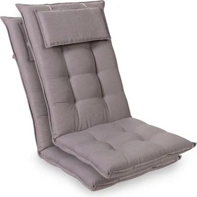 Obrázok produktu pre Blumfeldt Sylt, poduška s vysokou zadnou časťou, na vyššie polohovacie kreslo, vankúš, polyester, 50 x 120 x 9 cm, 2 x poduška