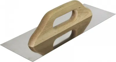 Zdjęcie produktu dla DEDRA Paca gładka ze stali nierdzewnej 480x130 mm z uchwytem z - 15B002