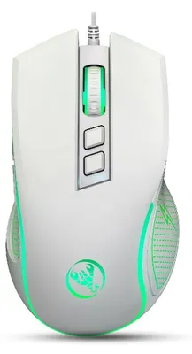 Obrázok produktu pre Herná myš s káblom, ergonomická herná myš s 7 farebnými LED podsvietením, 3600 DPI