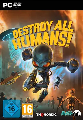 Obrázok produktu pre THQ Destroy All Humans!, PC, T (neplnoletí)