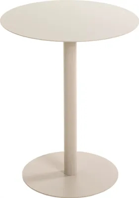 Produktbild von HAKU Beistelltisch Kaschmirgrau - Metall, B/H/T: 40x50x40 cm