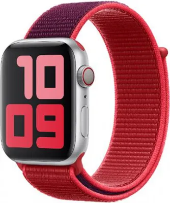 Obrázek produktu pro Apple MXHV2ZM/A, Kapela, Chytré hodinky, Červená, Apple, Apple Watch, Nylon