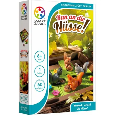 Produktbild von SmartGames SMARTGAMES Ran an die Nüsse!