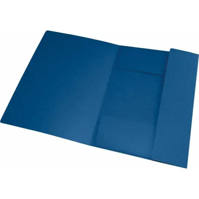 Immagine prodotto di Oxford 400116325 TOP FILE+ cartella angolare - A4, 390 g/m², cartone, cordoncino elastico, blu scuro