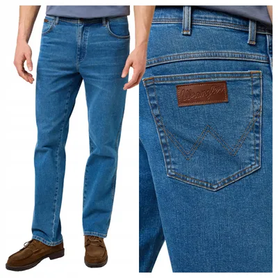 Immagine prodotto di Wrangler | Jeans da uomo Texas Straight Fit, blu, taglia W33 L30