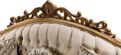 Produktbild von Klassische Couch Sofa Möbel Dreisitzer Couchen 218cm Sofas Barock Rokoko