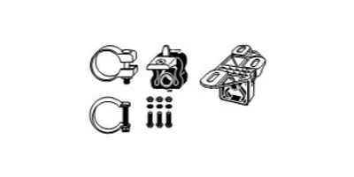 Produktbild von Hjs Montagesatz, Abgasanlage  82 23 4399