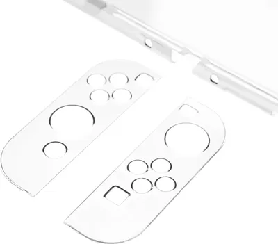 Produktbild von vhbw Hülle Case kompatibel mit Nintendo Switch Spielkonsole, Controller - Polycarbonat, Transparent