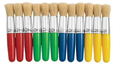 Zdjęcie produktu dla Colorations – grube pędzle, 12 szt.