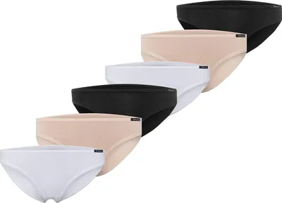 Produktbild von Skiny Damen Rioslip Baumwolle Advantage 6-Pack trioselection - Größe 42