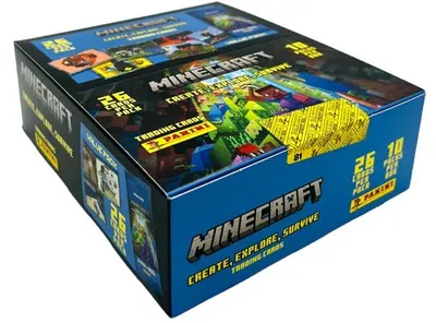 Minecraft Trading Cards Fatpack Box – 260 Karten