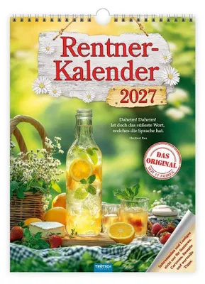 Produktbild von TRÖTSCH - Classickalender Rentnerkalender 2027