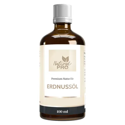 Produktbild von Erdnussöl – unraffiniert & naturrein | Hoch erhitzbar, mild-nussig und perfekt für Wok & Küche