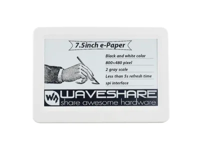 Produktbild von WaveShare 7.5inch Passive NFC-Powered e-Paper, No Battery
