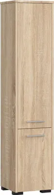 Produktbild von Akord Badezimmer-Hochschrank 2-Türig Sonoma Eiche 30X30X140 Cm