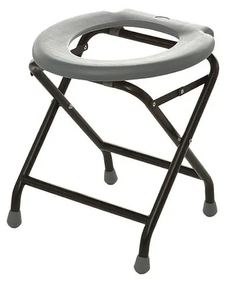Produktbild von Yachticon Klapptoilette klappbar ohne Wasser inkl. 6 Beutel Weiß