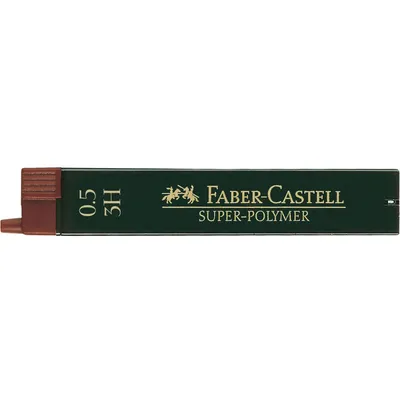 Obrázok produktu pre Faber-Castell 120513 SUPER POLYMER náplň Hrúbka: 0,5 mm, tvrdosť: 3H, čierna