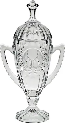 Produktbild von Pokal mit Deckel 22cm aus Bleikristall
