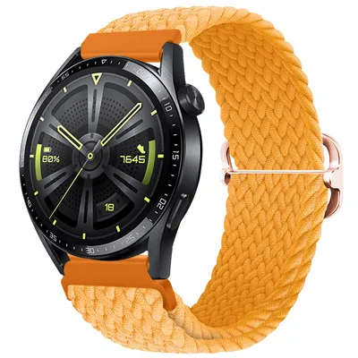 Obrázok produktu pre BStrap Elastic Nylon remienok na Huawei Watch GT2 42mm, orange