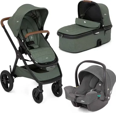 Produktbild von Joie Kombikinderwagen Honour inkl. Babyschale i-Snug 2 i-Size Shell Gray Laurel