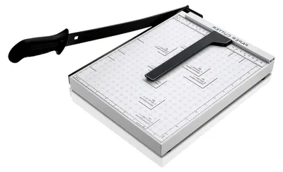 Produktbild von Papierschneider A4 Hebelschneider für Schule und Büro, 325 x 255 mm, Schnittlänge 470 mm