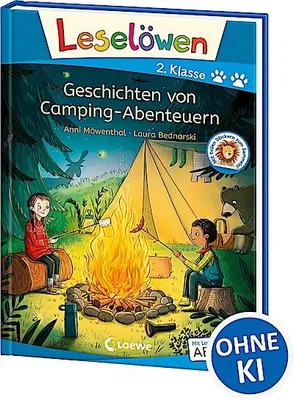 Immagine prodotto di Leselöwen 2. Klasse - Geschichten von Camping-Abenteuern